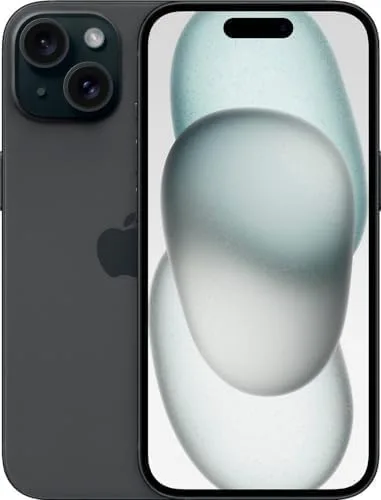 Vista 9 de Apple - iPhone 15 para AT&T (reacondicionado prémium), 128 GB, color negro