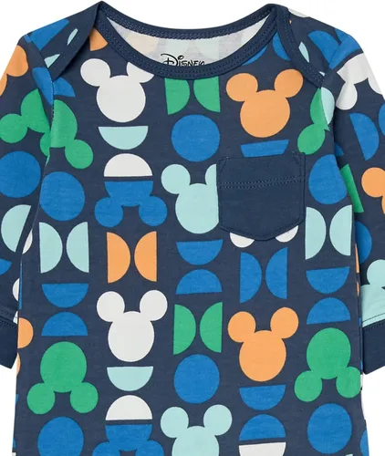 Vista 2 de Tienda Essentials Disney Marvel Star Wars - Overol de algodón para bebé paquete de 3