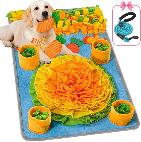 Alfombrilla grande de olfateo de 32 x 20 para perros, juguete de Azul