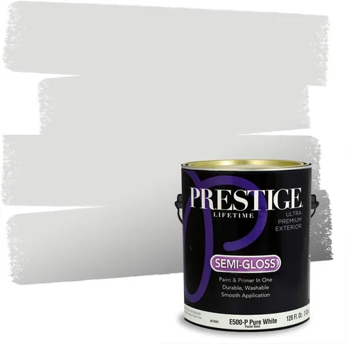 Vista 230 de Prestige Paints - 2 en 1, pintura base y pintura de exterior, P400-D-SW7053 Sombra adaptativa