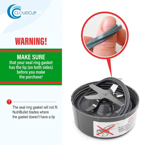 Vista 5 de Junta de repuesto Juntas de anillo de sello de goma para piezas Nutribullet Accesorios Blender 900 Series 600W y 900W