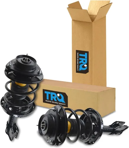 Vista 211 de TRQ - Conjunto de puntal delantero y resorte helicoidal (lados del conductor y del pasajero), para auto