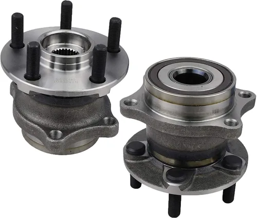 Vista 5 de Par 2 rodamientos de rueda trasera y conjunto de cubo para Subaru Impreza 2.5GT, 2.5i, Outback Sport, WRX, WRX Premium 2009