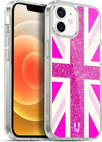 Vista 79 de Head Case Designs Blue Gingham Union Jack Collection - Funda de gel suave compatible con Apple iPhone 7 Plus/iPhone 8 Plus