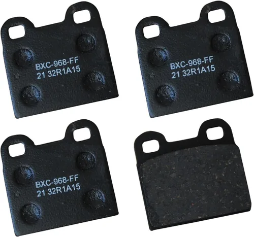 Vista 242 de Pastillas de freno traseras cerámicas Bendix Premium SBC1337 para Cadillac CTS 2014-2008, SRX 2016-2010, Chevrolet Camaro 2015-2010, Saab 9-4X 2011