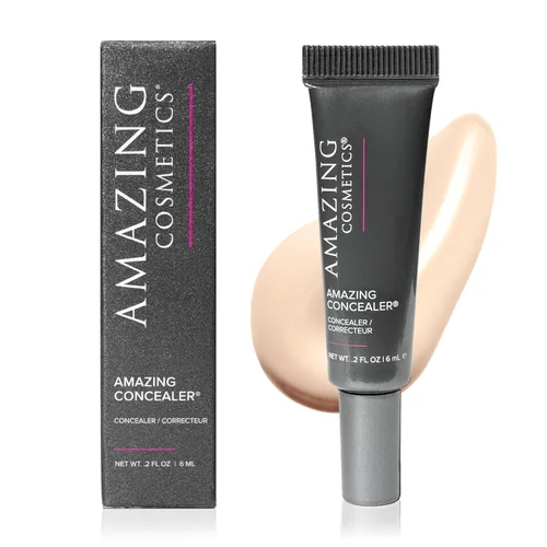 Vista 11 de AmazingCosmetics Corrector increíble, cobertura completa con cantidades de puntos, maquillaje corrector de larga duración para ojeras, manchas