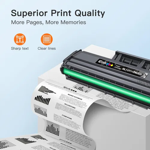 Vista 4 de E-Z Ink Compatible MLT-D111S Black Toner Cartridge High Yield Replacement for Samsung 111S 111L MLT-D111S MLT-D111L to use with Samsung Xpress