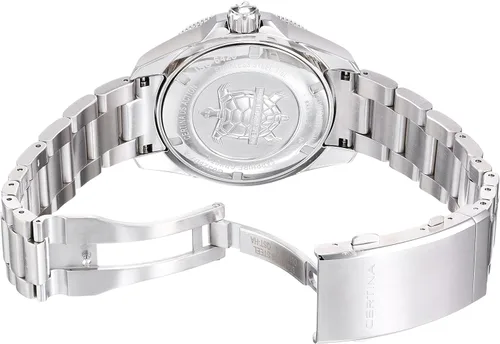 Vista 3 de Certina, Reloj DS ACTION Diver de 1.693 in, acero inoxidable, automático suizo, C0326071105100 para hombre, plateado, Buceador, reloj de buceo