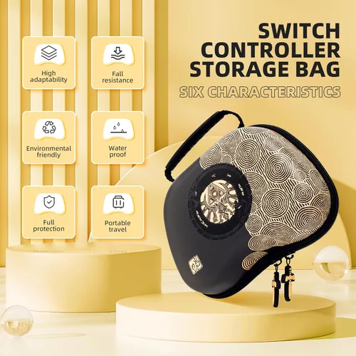 Vista 6 de Switch Pro Controller, Wireless Switch Controllers with Carrying Storage Case, Upgraded Gamepad Switch Remote Replacement for Switch Controller