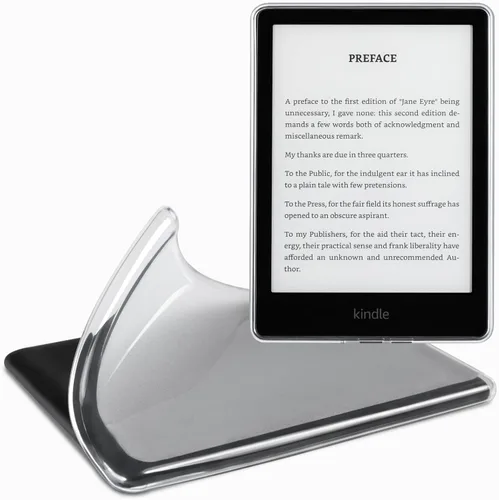 Vista 12 de CoBak Funda transparente para E-Reader de 6 pulgadas 2024 y 2022 (11ª generación) con correa elástica para la mano, funda transparente de TPU suave