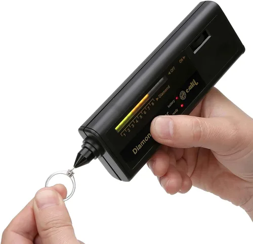 Vista 3 de Bolígrafo Probador de Diamantes Profesional, Instrumento Probador de Gemas de Joyería (Tipo DT)