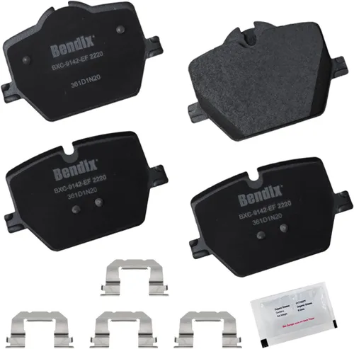 Vista 145 de Bendix Priority1 CFC154 - Juego de pastillas de freno de disco para Avanti II, Century, LeSabre, Regal, Riviera, chasis comercial, DeVille