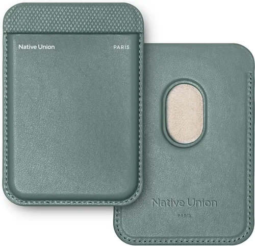 Vista 11 de Native Union Cartera (Re)Classic Magnética – Soporte para tarjetas compatible MagSafe para iPhone Air, 17, 16, 15, 14 – Extra seguro y ultra