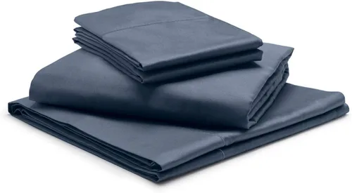 Vista 16 de 1000-Thread Count 100% Egyptian Cotton Twin Sheet Set, Soft Breathable Sateen Weave Long Staple Cotton, 1000-TC Pure Cotton, Fits Mattress 15" Deep