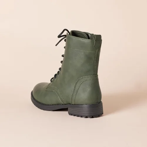 Vista 6 de Tienda Essentials Botas de combate con cordones para mujer