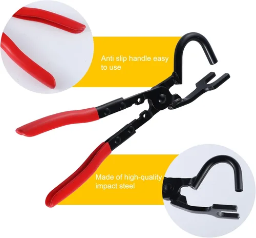 Vista 2 de BJSIA Accesorios de herramientas de extracción de suspensión de escape automotriz, alicates de extracción de manguera de coche, herramientas