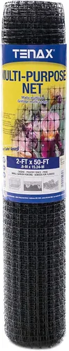 Vista 7 de Tenax Red multiusos, 2' x 25', Negro