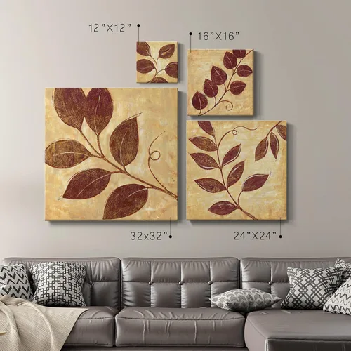 Vista 168 de Wexford Home Colección de primavera de jardín de campo francés, colección de primavera, juego de 4 paneles para decoración de pared de oficina