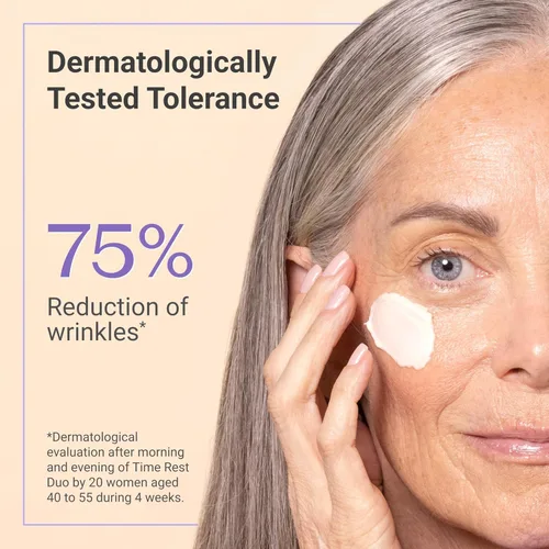 Vista 3 de Yonka Time Resist Anti-Aging Cream with Youth Activating Complex Firming Anti-Wrinkle Moisturizer for Face and Neck Paraben-Free 1.76 oz