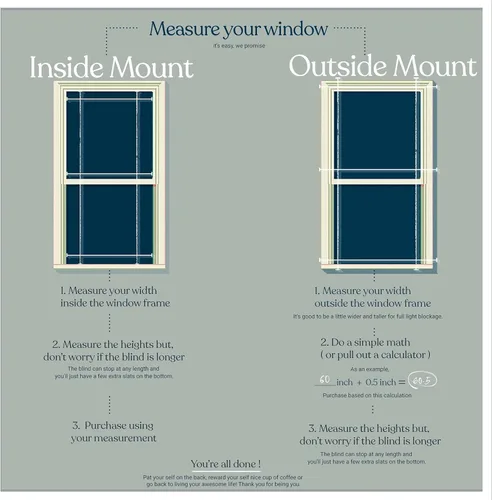 Vista 5 de MOOD Persianas de madera sintética, persianas de 82 pulgadas para ventanas, tratamiento de ventana opacas inalámbrico de 2 pulgadas, blanco cómodo