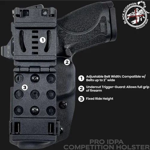 Vista 6 de Funda de competición Pro IDPA compatible con Sig P226 XFIVE