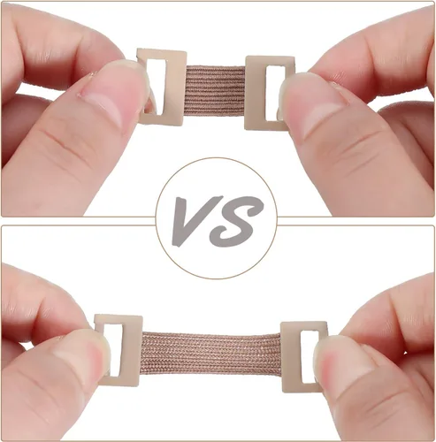 Vista 4 de 50 clips elásticos de metal reemplazables con caja de almacenamiento de plástico para varios tipos de vendajes