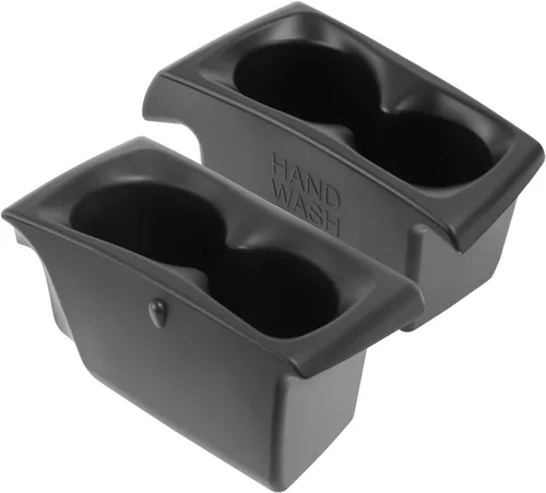 Vista 8 de Asiento trasero doble portavasos de repuesto para RAM 1500 2500 3500 4500 5500 2002-2016 5HD65DX9AC