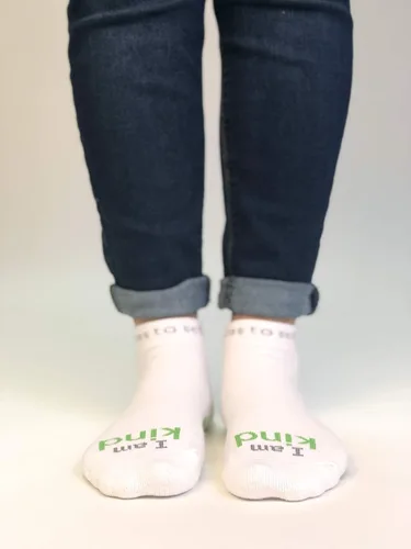 Vista 4 de notes to self Socks - Daily Affirmations, Inspirational Socks for girls & boys