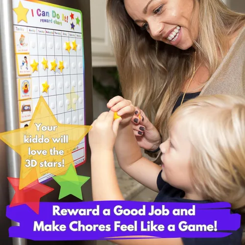 Vista 2 de Kenson Kids Kenson Kids "I Can Do It" Reward and Responsibility Chart, 11 X 15.5-Inch