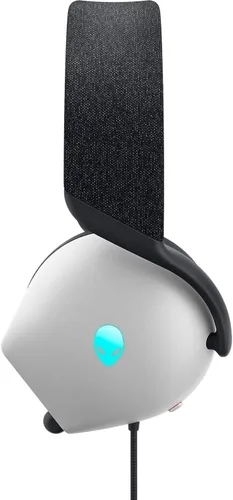 Vista 3 de Alienware AW520H Auriculares con cable para juegos, Dolby Atmos, unidireccional, AlienFX 16.8 millones de colores RGB, silencio de micrófono
