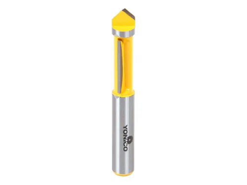 YONICO Router Bits Patrón Bit Panel Pilot Trim 1-1/4-Inch X 1/2-Inch Diámetro 1/2-Inch Shank 14175