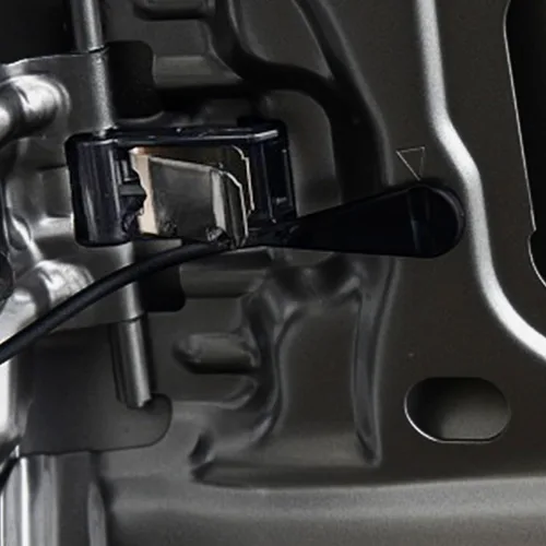 Vista 5 de Clip de resorte de puerta de combustible, resorte de puerta de tanque de gas, repuesto de resorte de puerta de combustible compatible con Toyota