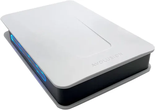Vista 5 de Avolusion PRO-T5 Series 4TB USB 3.0 Disco duro externo para juegos consola PS5 (blanco)