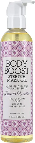Vista 2 de Body Boost Dúo de aceite y mantequilla de estrías de lavanda