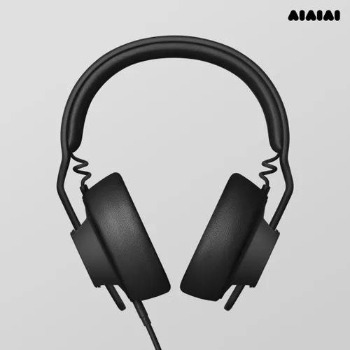 Vista 2 de AIAIAI TMA-2 Studio XE Auriculares Profesionales de Estudio de Cuero PU con Ableton Live Lite, Negro