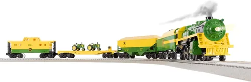 Lionel John Deere Freight LionChief 5.0 Juego de Tren Eléctrico de Calibre O con Bluetooth y Control Remoto