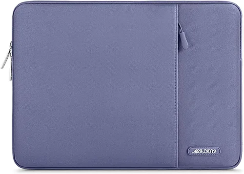 Vista 104 de MOSISO Funda vertical de poliéster con bolsillo para laptop de 13 pulgadas, para computadora MacBook Air M4, M3, M2 y M1 de 2025 a 2018 y Pro M2