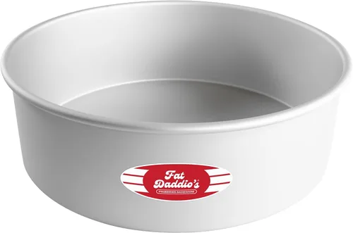 Vista 22 de Fat Daddio's Juego de moldes para pasteles redondos uniformes de aluminio anodizado de 4 niveles, profundidad de 2 pulgadas
