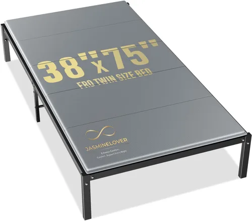 Bunkie Board - Tablas de cama tamaño individual de 38 x 75 pulgadas para debajo del colchón, tablero de soporte de madera reforzada resistente con