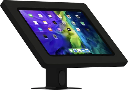 Vista 55 de Caja cubierta con botón para el hogar y soporte giratorio e inclinable para escritorio/mesa [paquete] compatible con iPad mini 1/2/3