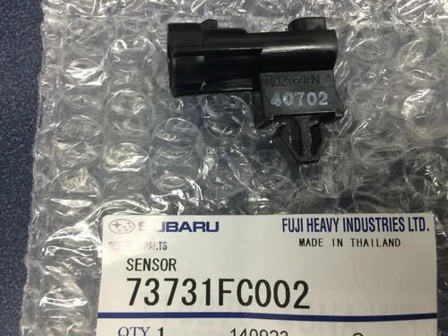 Vista 2 de Subaru OEM genuino de STi Impreza Forester WRX Crosstrek 73731FC003 del sensor de temperatura del aire ambiente