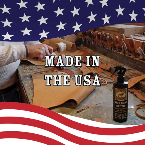 Vista 5 de Bickmore Exotic – Aerosol especialmente formulado, utilizado para limpiar, pulir y proteger pieles exóticas y piel de reptil.
