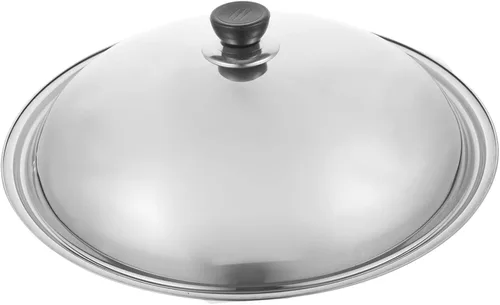 Vista 10 de DECHOUS Cacerola con tapa Tapa de sartén Tapas de vidrio para hornear Tapas de repuesto Cubierta de plato de microondas Tapa de sartén de cocina