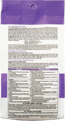 Vista 9 de Repelente para polillas marca Enoz - Aroma a lavanda