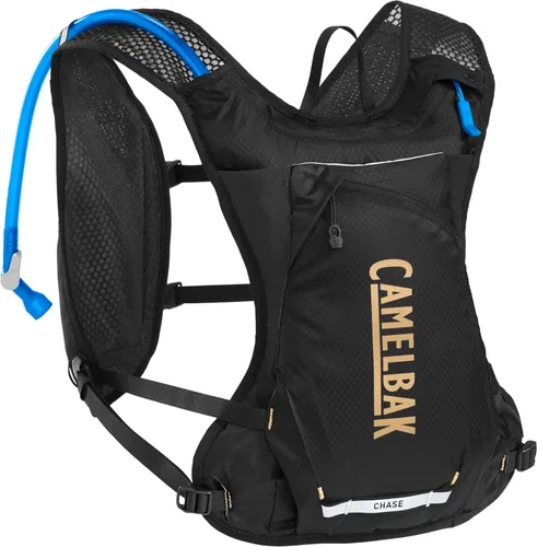 CamelBak Chase Race 4 - Chaleco de bicicleta de 50 onzas, depósito de hidratación, color negro