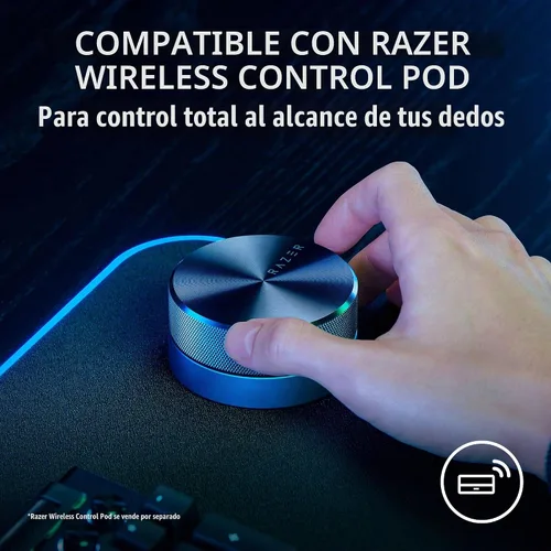 Vista 7 de Razer Nommo V2 X - Altavoces para juegos para PC PS4 PS5, THX Spatial Audio