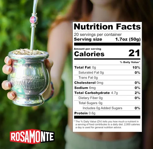 Vista 2 de Yerba mate Rosamonte 2.2 libras