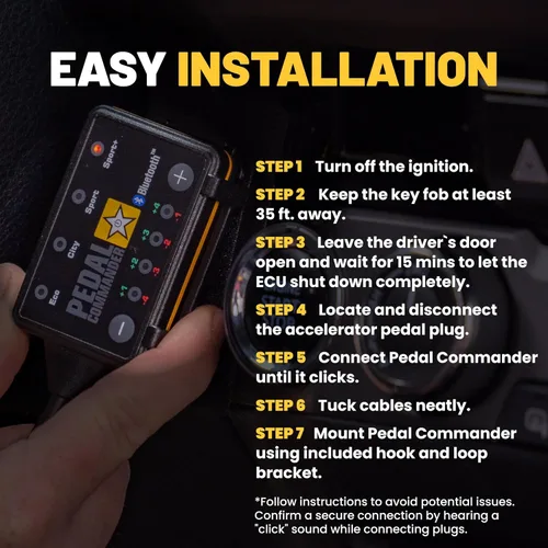 Vista 6 de PEDAL COMMANDER Controlador de respuesta del acelerador Hyundai Genesis Coupé (2008-2015) - Compatible con: modelo base, R-Spec, Track, Premium