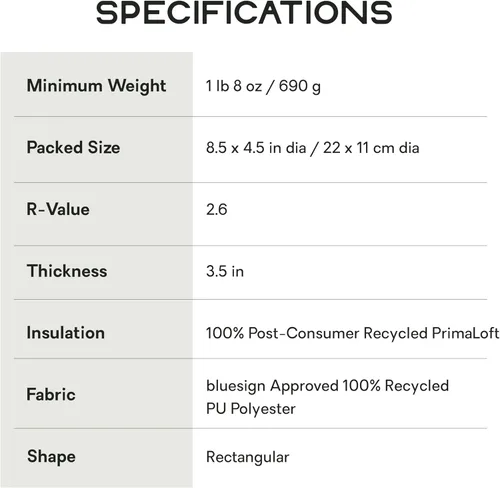 Vista 6 de Nemo Equipamiento Astro Colchoneta - Regular - Birch Bud