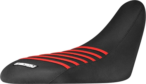 Vista 12 de Enjoy Mfg Funda de asiento - Compatible con Yamaha Raptor 700 700R 2006-2024#193 (Todo negro/costillas azules)